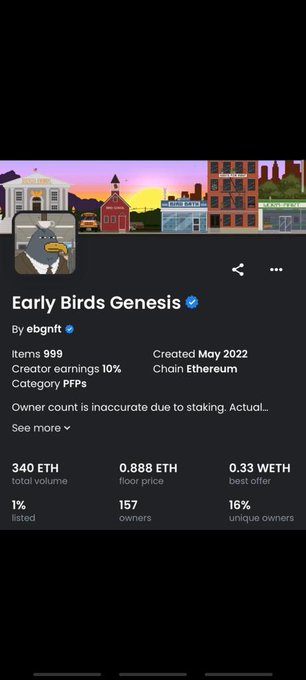 Had to change my PFP to celebrate @ebgnft on rocking it hard for all of the bird  fam ❤️ Early birds<a class="tags" target="_blank" title="On Twitter" href="/?out=eyJ0eXAiOiJKV1QiLCJhbGciOiJIUzUxMiJ9.eyJpYXQiOjE3MjQ1MjUzMTIsImlzcyI6InR3cG9ybnN0YXJzLmNvbSIsIm5iZiI6MTcyNDUyNTMxMiwiZXhwIjoxNzU2MDYxMzEyLCJyZWRpcmVjdF91cmwiOiJodHRwczovL3R3aXR0ZXIuY29tL2ViZ25mdCJ9.bda9oybni9IuK_KRUPWGcJDng84-LheKpaJj6lu_uZjCXklpPP4fTAFtnMqK9OGI3rD4TwlZZNwGP6fAyhlCGQ">@ebgnft</a><a href="/tag/earlybirds"class="tags"><span>#earlybirds</span></a>