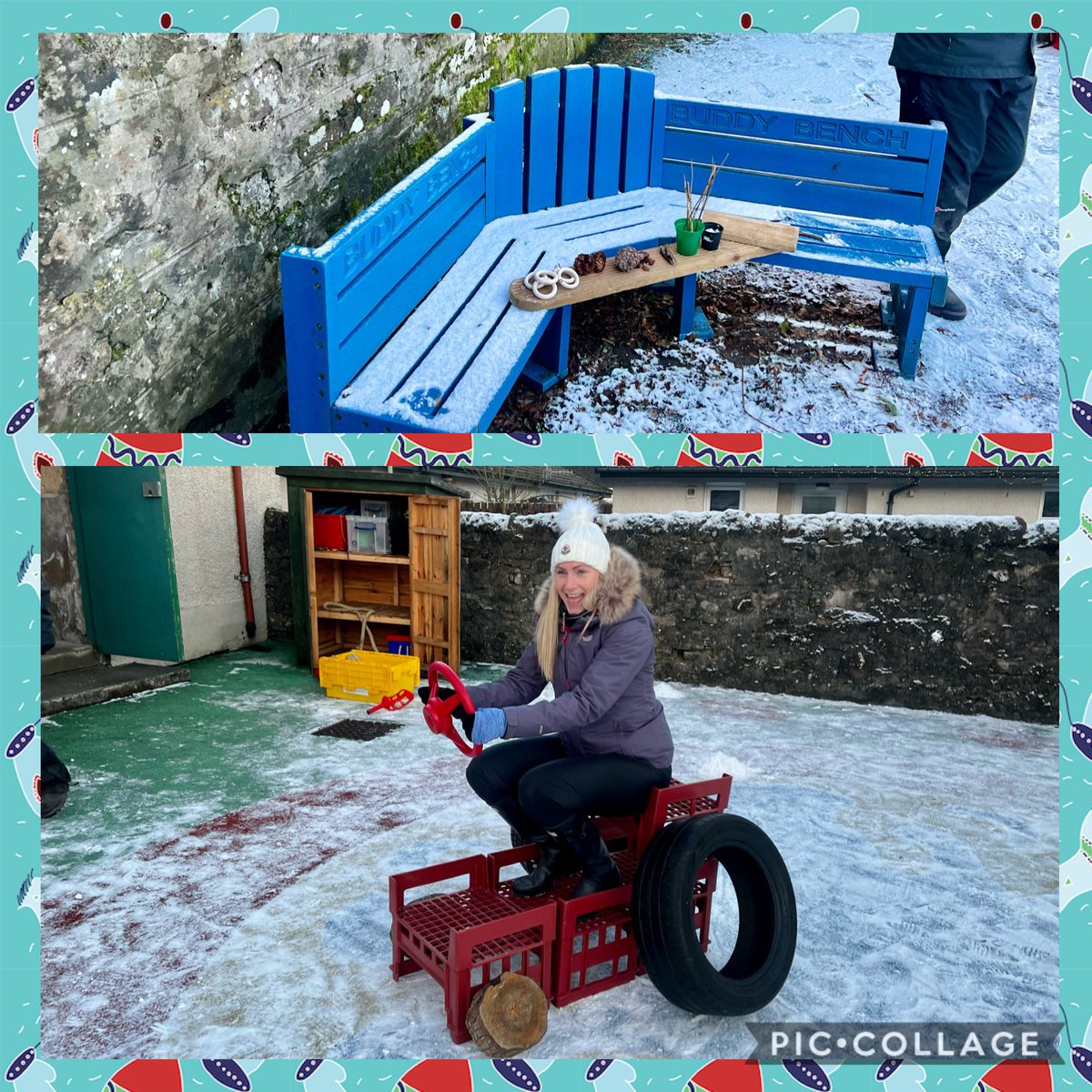 A huge ‘thank you’ to Jane from @LtLScotland, who delivered a fantastic loose parts and den building CPD session yesterday. Staff braved the cold to explore how loose parts can  be integrated across the curriculum to promote a wide range of skills. #learningthroughplay @LtL_News