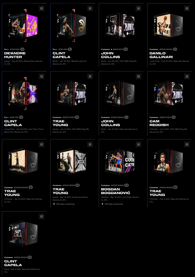 A few people have asked in the comments, so here is the complete, what I'm calling the unofficial "MLK Jersey Set." 

This is all 13 <a href="/NBATopShot/">NBA Top Shot</a> from S2 with the <a href="/ATLHawks/">Atlanta Hawks</a> wearing their #MLK City jerseys. 

@MoHawksAtlanta