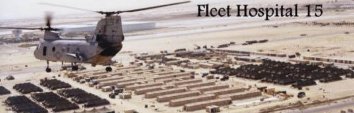 ClancyJeni's tweet photo. Yesterday marked 32 yrs since I signed papers activating me for #OperationDesertShield. Later that night the air war started #OperationDesertStorm. I proudly served as a Hospital Corpsman for Fleet Hospital 15 a 500-bed hospital we built in the sand of Al Jabayl, Saudi Arabia. https://t.co/kQVicQlbWK