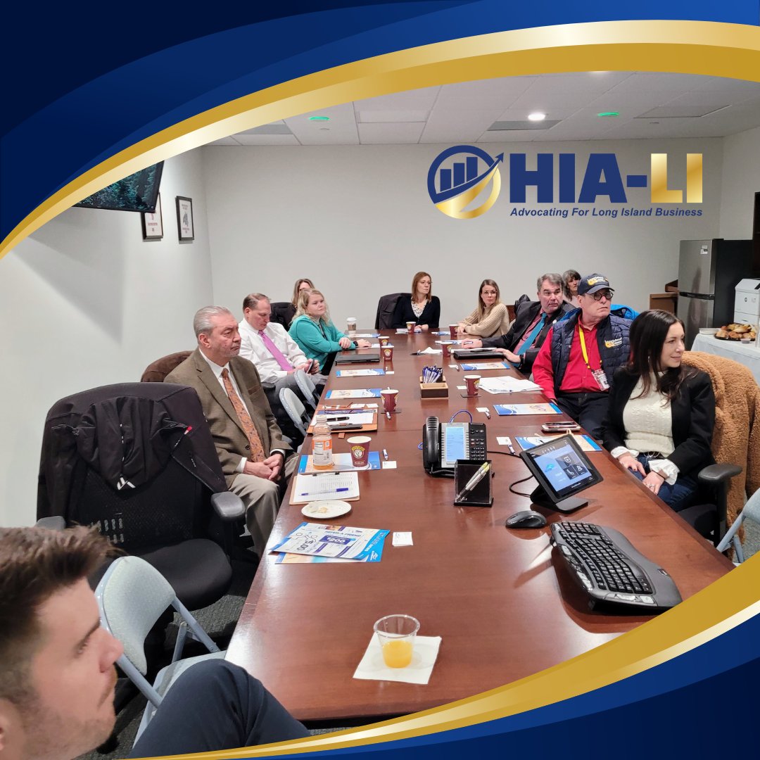 This morning, The HIA-LI kicked kicked off its first Social Responsibility Committee Meeting of 2023! Thank you to ISLAND FEDERAL CREDIT UNION for hosting, and to Long Island Cares, Inc | The Harry Chapin Food Bank CEO &amp; committee co-chair Paule Pachter as well as all members!
