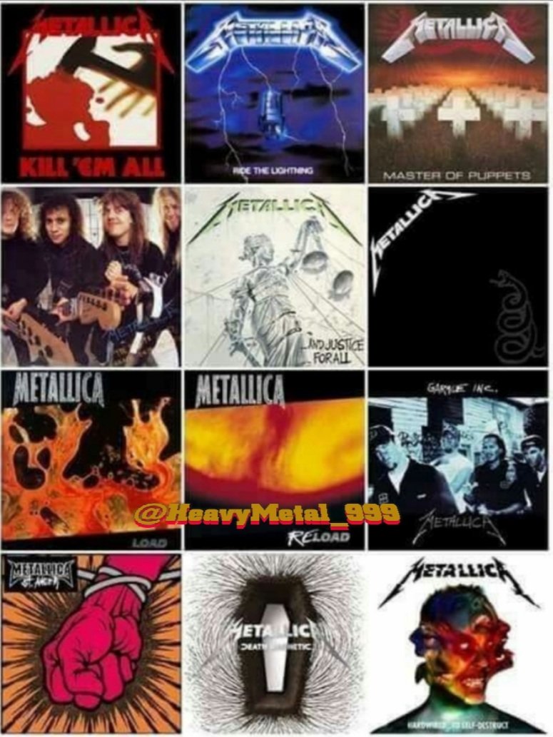 HeavyMetal_999's tweet photo. What is your favorite METALLICA album? https://t.co/SwDF825Y9x