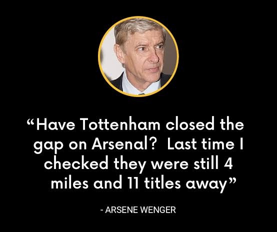 Arsene Wenger.
