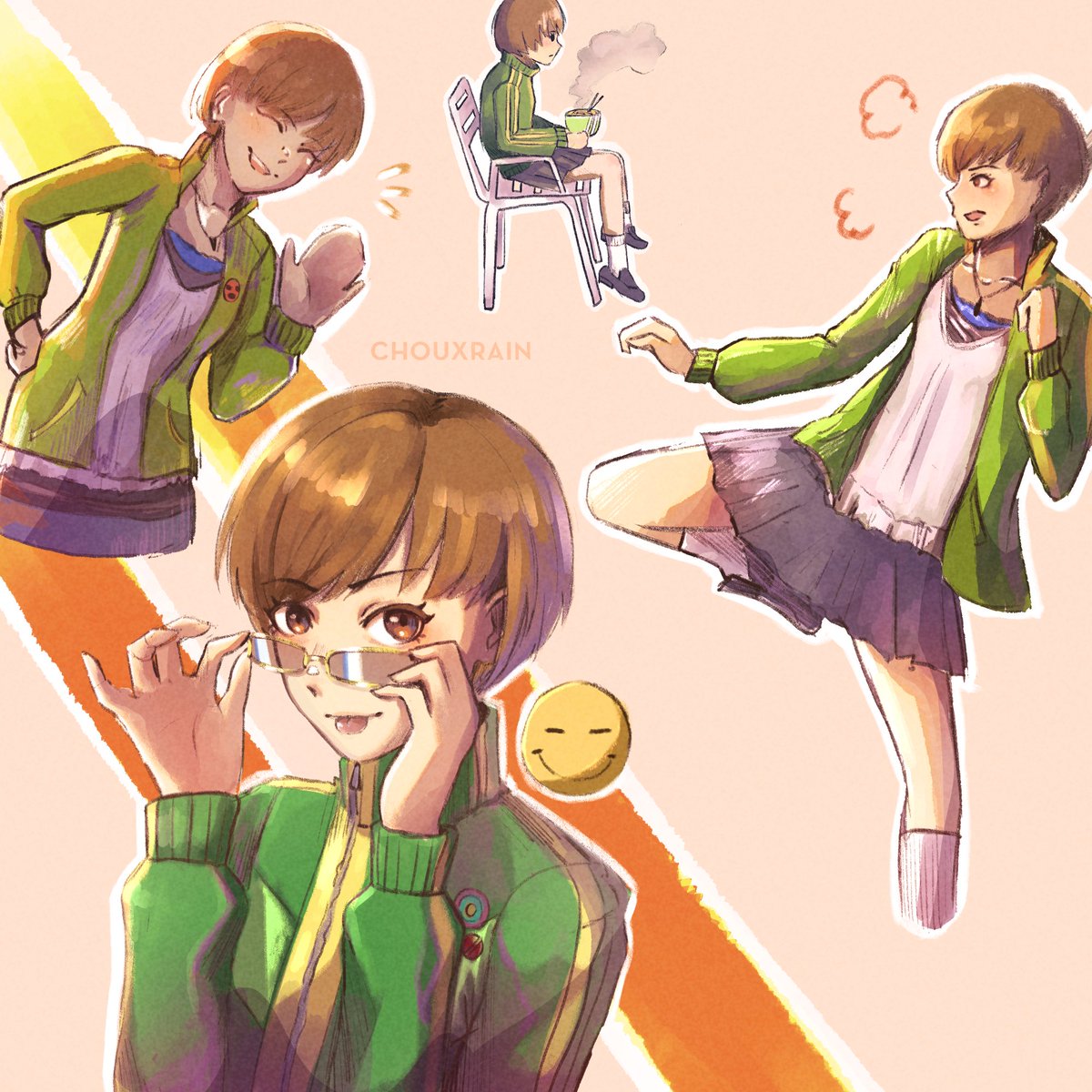 chie shrimp posture
#chiesatonaka #chiepersona #chiepersona4 #persona4 #p4 #p5 #personafanart #chiefanart #fanart #illustration #persona