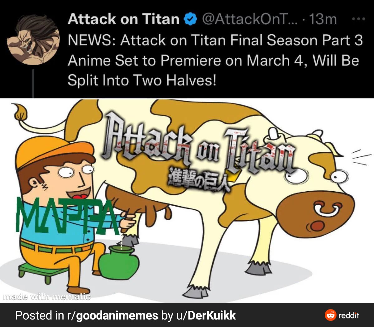 AnimeMemeDaily tweet media