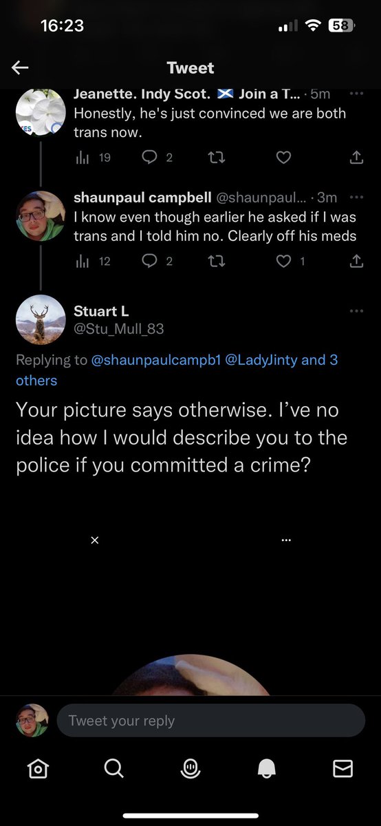 shaunpaulcampb1's tweet image. A man random has convinced himself I’ve a trans man even though he’s been told I’m not. He clearly knows best #TransRightsAreHumanRights