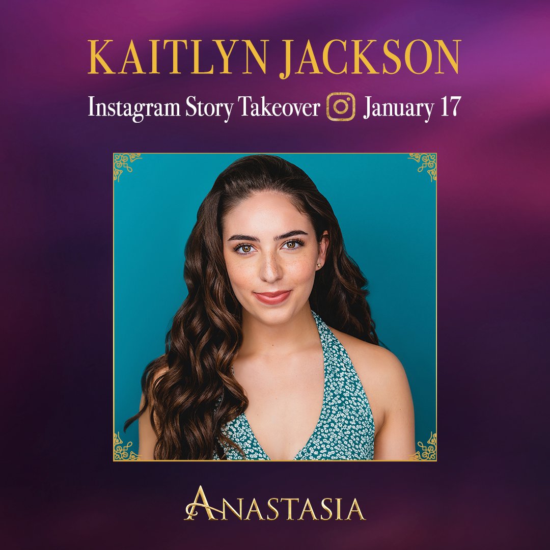 BroadwayInSYR's tweet photo. Tune in to our Instagram (@/broadway_in_syracuse) TODAY when Norwich native and cast member Kaitlyn Jackson takes over for ANASTASIA's Syracuse opening night! 💃
Purchase tickets at the Landmark Box Office or at https://t.co/NUqcOJWD0z 🎟️ https://t.co/Zl2aRd4Knj