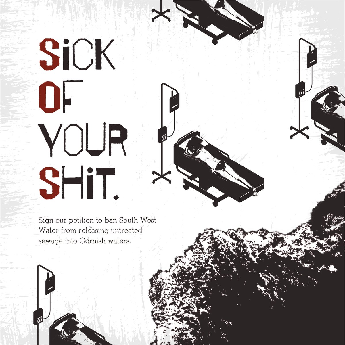 Please help my home. 
Every month South West Water are pumping unjustifiable amounts of untreated human waste into cornish bathing waters. This is making people sick and affecting wildlife. Please help me put a stop to this and 
SIGN MY PETITION: 
chng.it/DZ9WhkmgWv