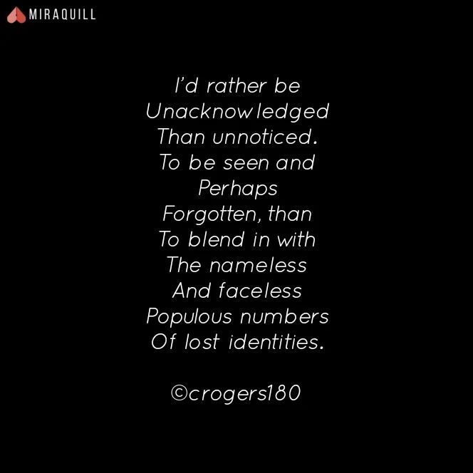 miraquillapp's tweet photo. Like | Comment | Share 🌸
Posted by: crogers180 on @miraquillapp
Tags :
#miraquill
#mirakee
#writersnetwork
#writerscommunity
#upliftingart
#poemoftheday
#poetrysociety
#poemporn
#poet
#instapoet
#poemsofinstagram
#poetrygram
#poetrytribe… https://t.co/SCIIL726EP https://t.co/ZP1cYfrjmI