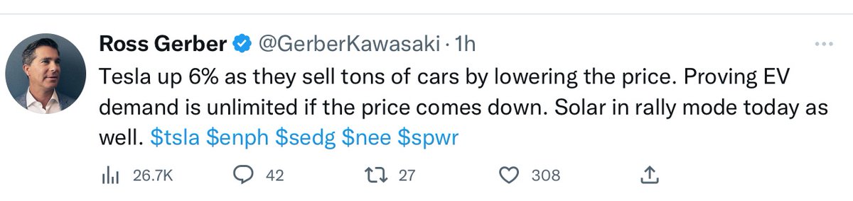 RicochetRowdy's tweet photo. Ross discovers econ 101. #VoteForRoss $tsla https://t.co/ui70lKSQQt