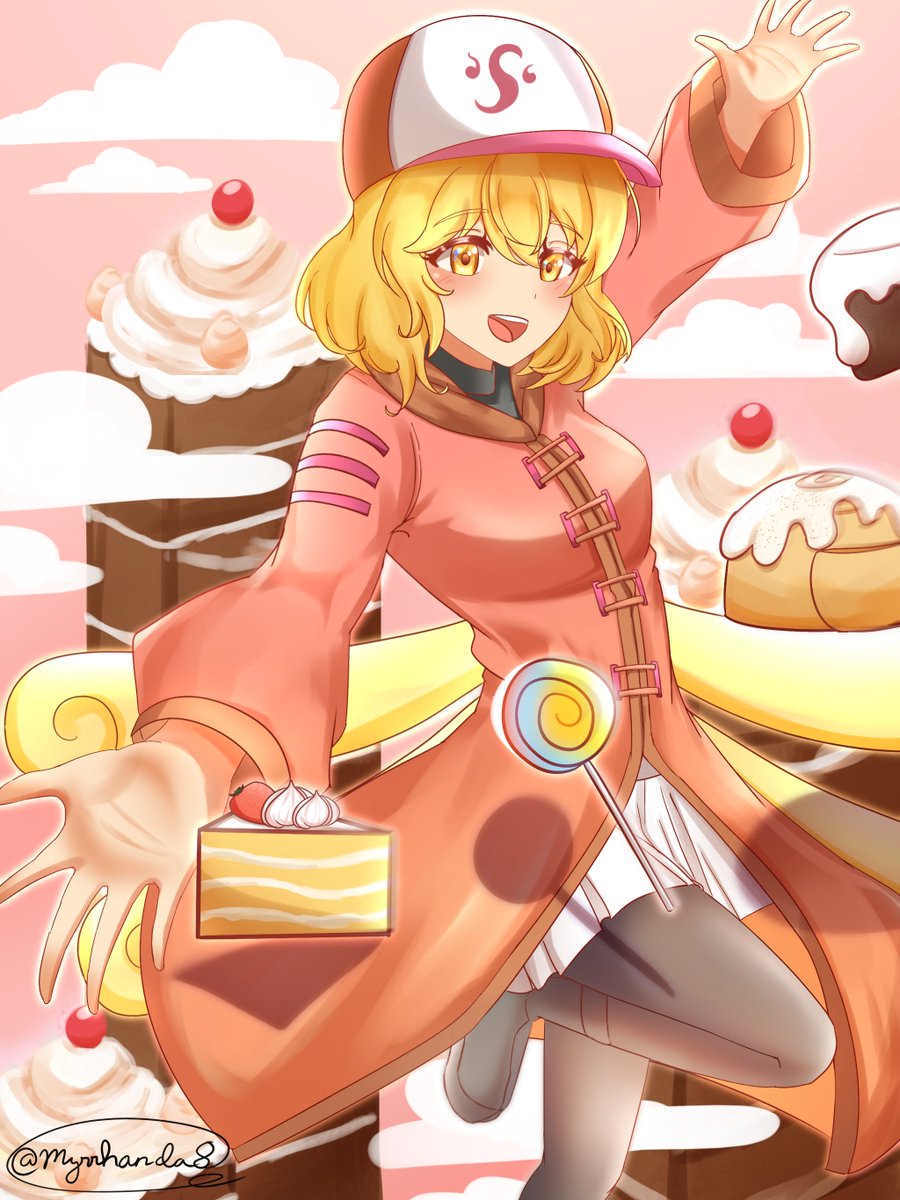 Myrrhanda8's tweet photo. Sweet Maker Saki for you all~! Mauu~! ๐๐ฐ๐ญ๐ซ
#100ใใ #100OJ #100orangejuice #100orange #saki #orange #desserts #anime #illustration #ArtistOnTwitter #art #artistsontwitter #artwork #fanart #sweettooth #sweetmaker #Procreate #CLIPSTUDIOPAINT https://t.co/ksvn6kbmTI