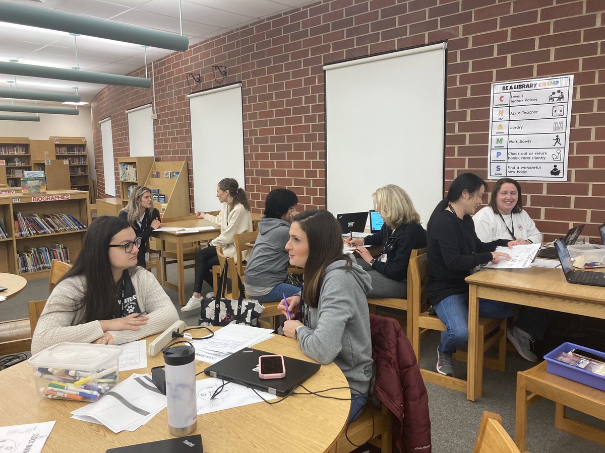 FCW staff digging in deeper to math during institute day! #proudtobe15