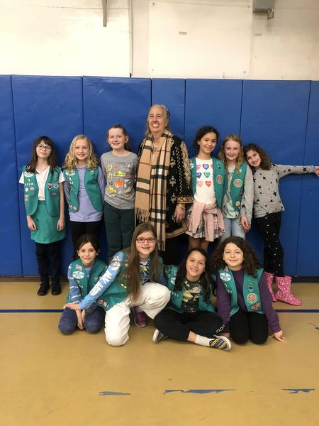 galeabrewer's tweet photo. West Side @girlscoutsnyc Troop 3209 &amp; Brownies. The questions from the members of the Girl Scouts were awesome! AWESOME! They deserved their “Inside Government” Badge! What a pleasure to join them on Jan 12 2023 at West End Collegiate Church. Scout leaders were equally wonderful. https://t.co/FfElxZFCVU