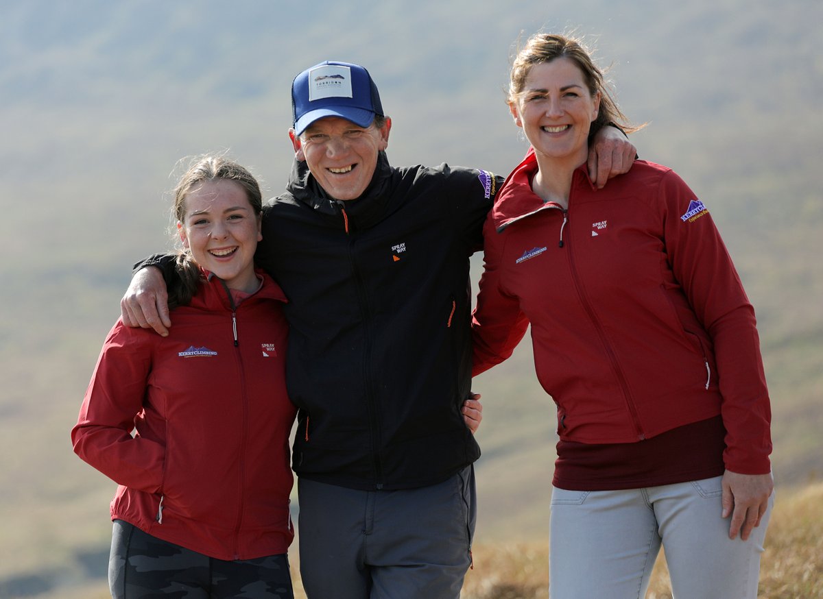 Super impressive and inspiring feat by Orlaith of <a href="/KerryclimbingI/">KerryClimbing .ie</a>! 100 ascents of Ireland’s highest peak, Corrán Tuathail, at just 14 years old. Orlaith made her centenary climb of Corrán Tuathail via Curve Gully with her Dad, Piaras.

#sprayway #kerryclimbing #mountaineering