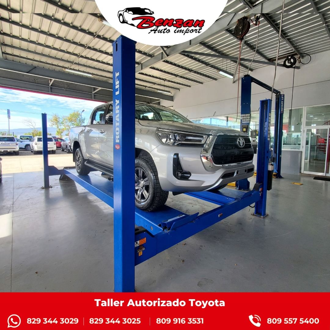 LauraenSociedad's tweet photo. Si quieres dar mantenimiento a tu vehículo Toyota, recuerda que somos taller autorizado.
📍 Benzan Auto Import, para cotizaciones y más, comunícate con nosotros oficina central 809-557-5400 ☎️ y el 829-344-3025 📱
#BenzanAutoImport #toyota #hilux #runner #fortuner #Taller https://t.co/KHaa7y573H