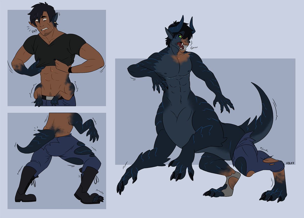 Sitenlov's tweet photo. Dragontaur result from last poll, thanks for voting! 👍
#TFEveryday #transfur #transformation #TFTuesday https://t.co/8ixpmmAElx