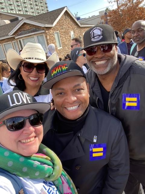 thecenterlv's tweet photo. Rain or shine, the team members, volunteers, and supporters of The Center showed up for the #MLKDay parade on Monday! What a fabulous day bringing the community together in #DTLV.
#MLKDay2023 #lgbtq #lgbtqia #getcenteredlv #ihaveadream https://t.co/Y9mGLzPAK6
