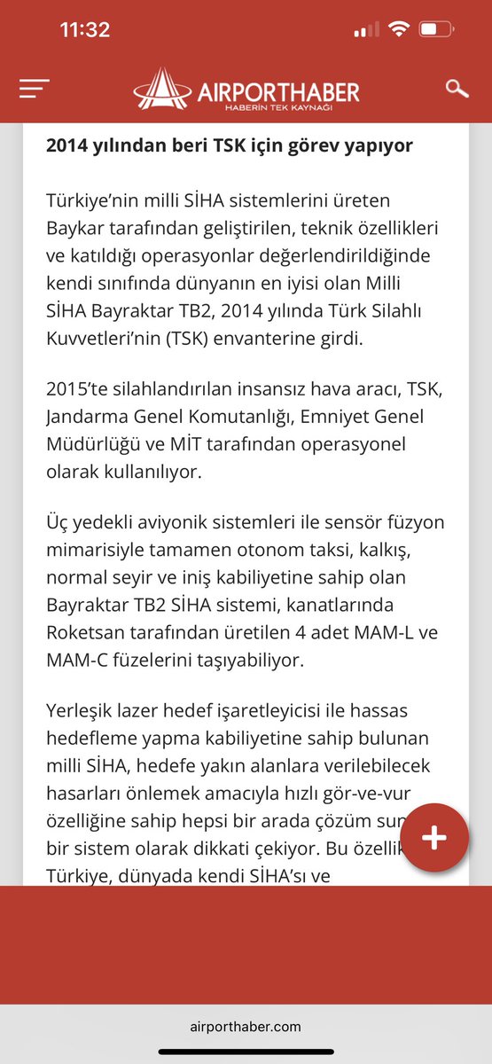 Damat 2009’da TB1 diye Bayraktar İHA yapıyor ama TAİ’nin ürettiği ANKA daha üstün olduğu için TSK Bayraktar’ı satın almıyor. Sonra devletin yaptığı ANKA 2012’de Test uçuşunda “düşü(rülü)yor.” Ondan sonra damadın Bayraktar 2014’te TB2’si TSK’ya teslim ediliyor. Tesadüf müdür?