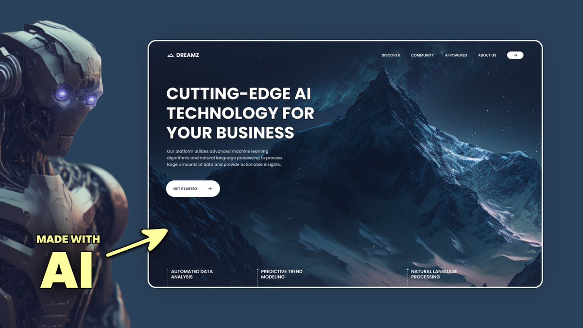 Caler Edwards (@caleredwards) on Twitter photo New YouTube video just dropped! Using AI in UI designs.
Check it out π youtu.be/tovjr57FjTw
#ai #uidesign #uiux #webdesign New YouTube video just dropped! Using AI in UI designs.
Check it out π youtu.be/tovjr57FjTw
#ai #uidesign #uiux #webdesign