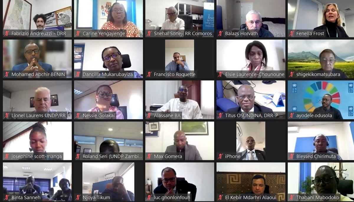 ahunnaeziakonwa's tweet photo. Just had 1st meeting of the year w/ @UNDPAfrica Resident Reps &amp; deputies in 46 countries.
In 2022, they truly embodied a resilient, agile &amp; #FutureSmartUNDP, scaling up support to ppl &amp; countries, turning challenges into opps.
I look fwd to further transformative actions in 2023! https://t.co/ietI7KZ5KD