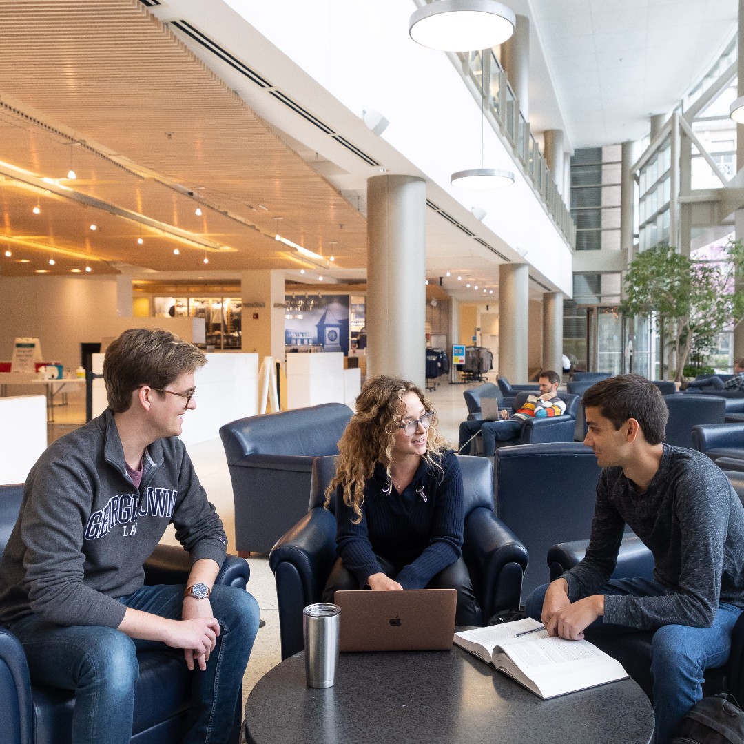 GeorgetownLaw's tweet photo. Happy first day of classes, #GeorgetownLaw #Hoyas! Welcome back. Wishing you all the best this semester! What are you most looking forward to this spring? #firstdayofclass #springsemester #Georgetown #LawSchool #HoyaLawyas https://t.co/x6bMfctsRO
