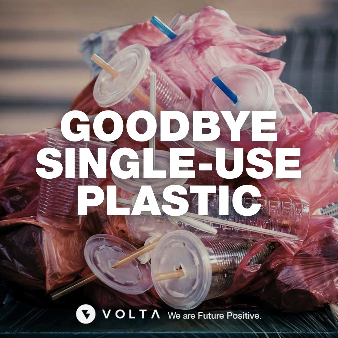 VoltaFuture's tweet photo. The UK government has announced when a ban on single-use plastics will come into force in England. The ban will include many everyday items!
Together we can make a difference. Together, we are #futurepositive.
#singleuseplastics #singleusesucks #singleuse #singleuseplastic https://t.co/JxOy1cTCdp
