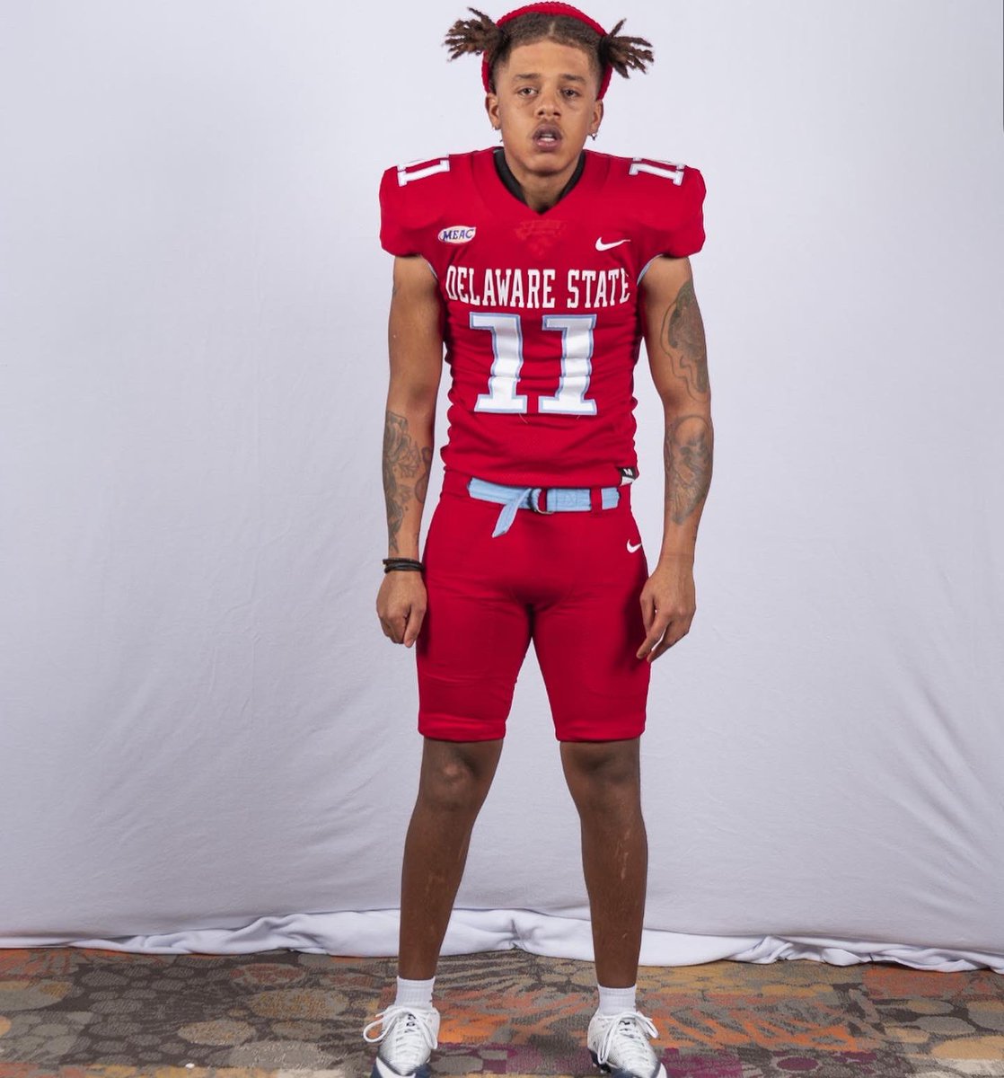 AmirAnderson11's tweet photo. Delware state official visit 🩸❤️#swarm https://t.co/NqFqHdAY3d