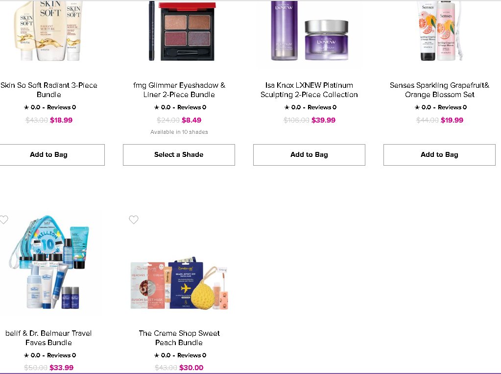 KatlynAvon23's tweet image. Come check out our limited time offers on these bundles.
avon.com/features/limit…