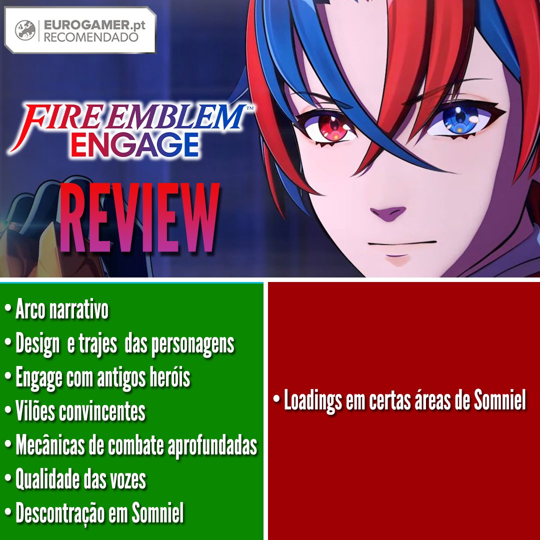 Eurogamer.pt on X: Análise a Fire Emblem Engage da