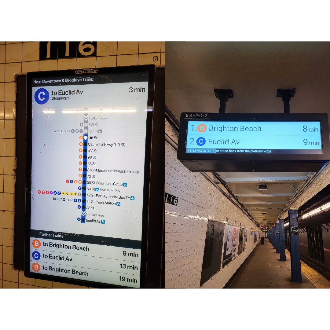 tonymayes's tweet photo. @MTA @mtanowace which one is right?? https://t.co/rdrqz714Yx