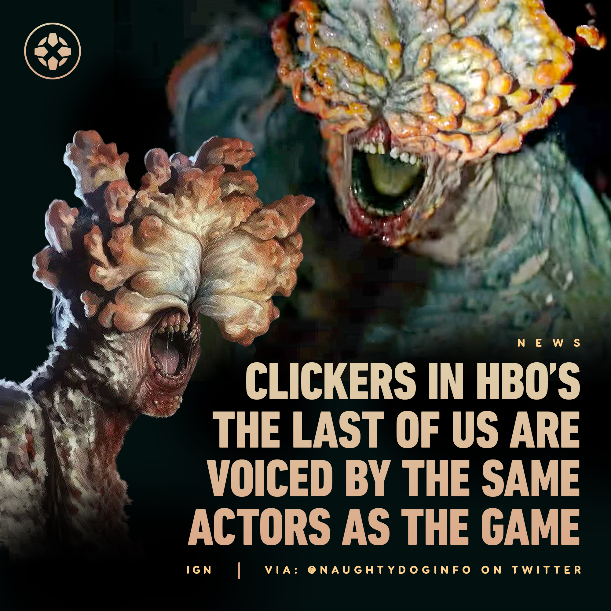 IGN on X: Misty Lee and Phillip Kovats, who voiced the clickers in The Last  of Us game, returned to play the terrifying creatures in the HBO series,  according to Naughty Dog