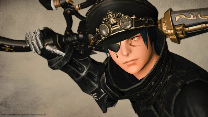 黒猫と白猫#オスッテ#XIV_PICTCLIP #GPOSERS 