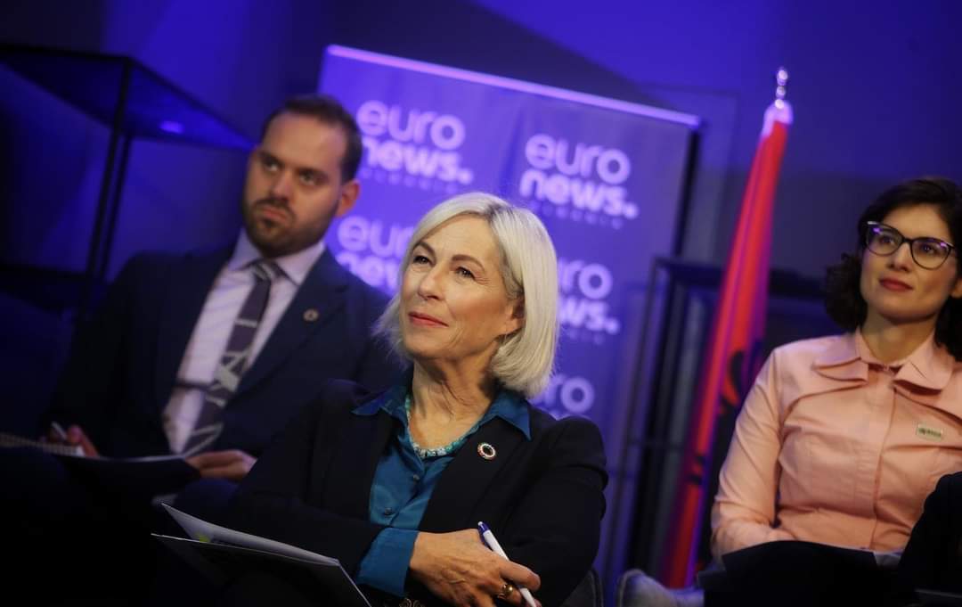 veliera_i's tweet photo. We are very proud that our colleague @delijamarsela, member of the institute's board, was selected as one of the Albanian Youth Delegates to UN. In this role, among other tasks, Marsela will have the responsibility to convey the voice of Albanian youth in the UN General Assembly. https://t.co/rxIK59PFDa