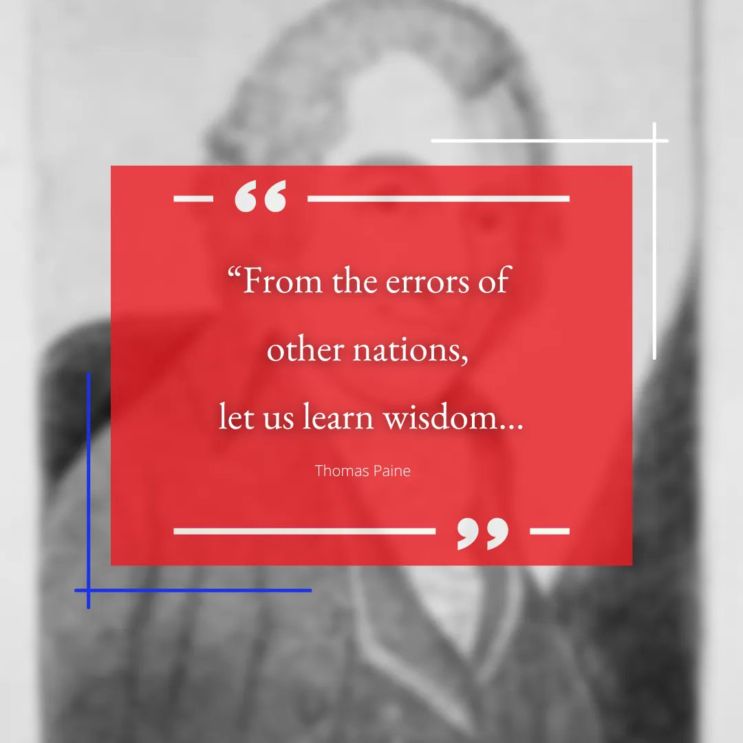 HTDSpod's tweet photo. Thomas Paine wrote two of the most influential American Revolutionary pamphlets, including Common Sense. Learn more about Thomas Paine in Episode 7 of HTDS.
What is your favorite Thomas Paine quote?
#HTDS #HTDSPodcast #AmericanHistoryPodcast #AmericanHistory #CommonSense https://t.co/u9SRyWHVAf