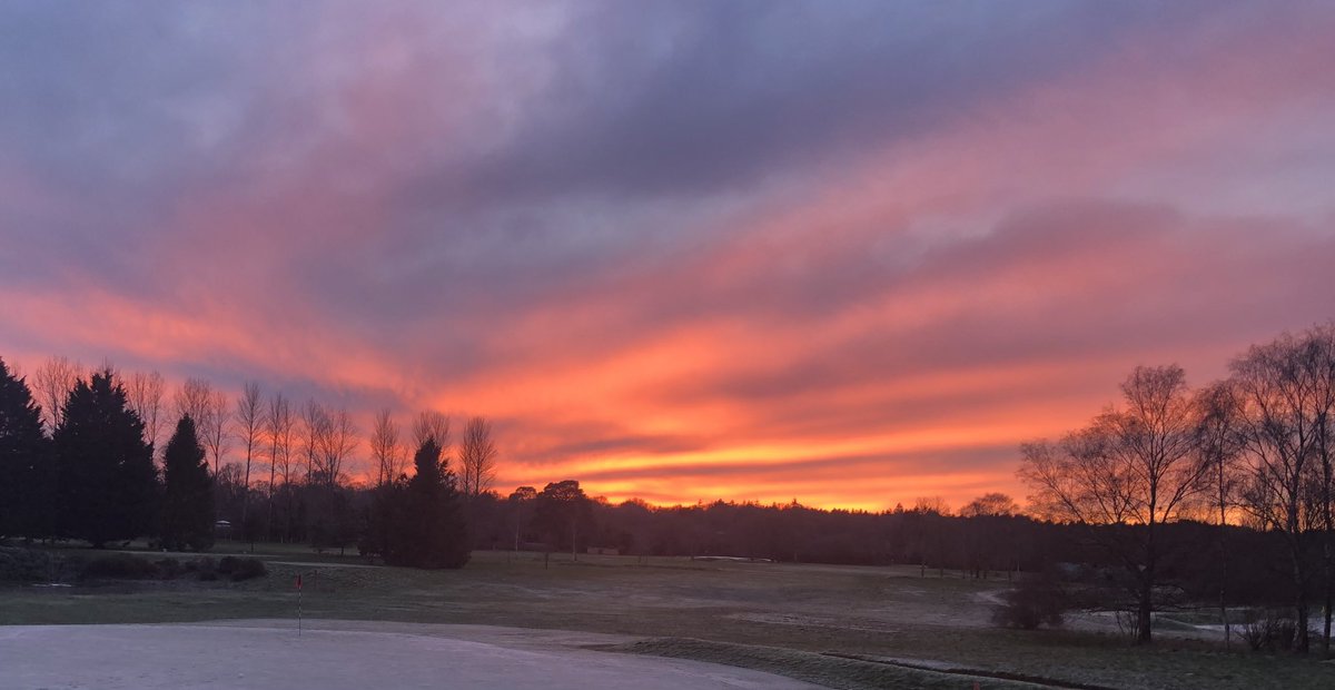 Tuesday afternoon over our course - beautiful. #rowlandscastlegolfclub #rcgc #viewfrommyoffice 😊