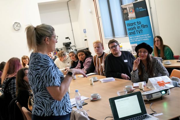 nescreen_'s tweet photo. Are you an organised, multi-tasker interested in working as part of the Production Office on a TV programme?📺
The @nescreen_ Crew Academy is holding a workshop in Durham to give you some valuable insights into working in a Production Office.
Sign up: https://t.co/9fIw3lBYyd https://t.co/jNk70qCAoN
