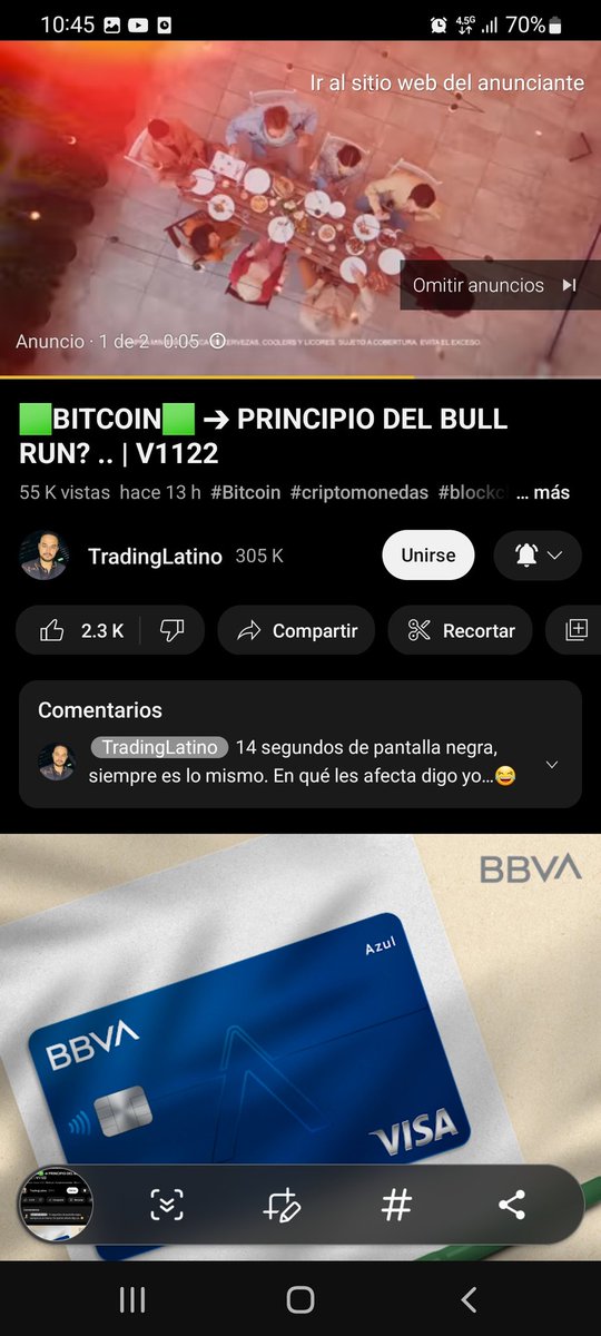 EDGARCIACANO's tweet photo. @TradingLatino @TeamYouTube Ah pero que tal los comerciales, esos no los quitan jaja. https://t.co/xES2Qvkn0X