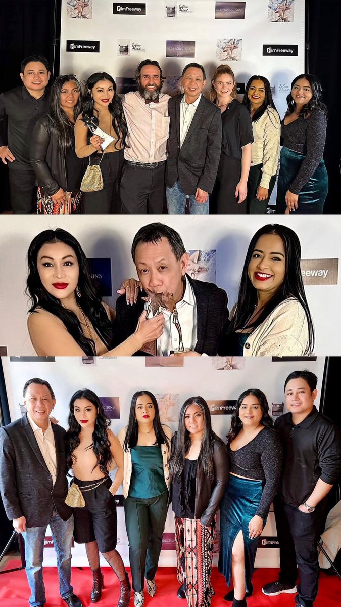 justmemaria40's tweet photo. What an amazing time. Thank you MLC Awards for having us &amp; the 2 awards.🙏🏼🥰🎬❤️🏆👑💃 https://t.co/TrnsqN2rAw