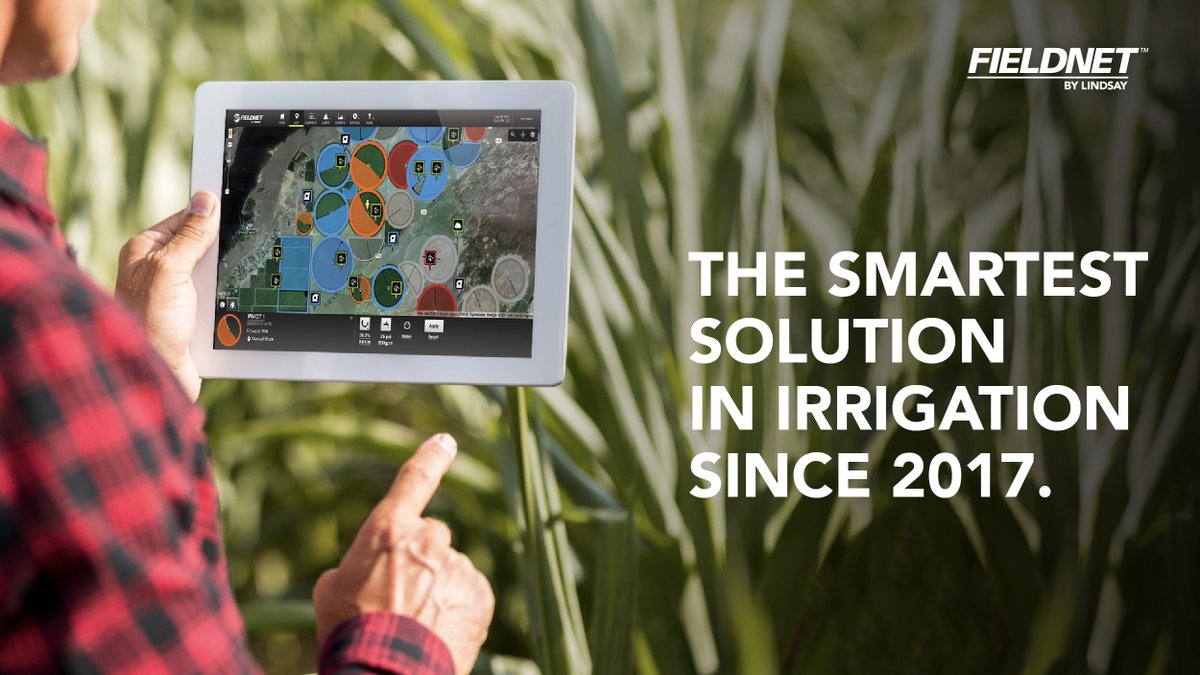FieldNET's tweet photo. Get customized irrigation recommendations from #FieldNET Advisor. Award-winning. Easy to use. Seamlessly integrated into FieldNET.

Learn more ➡️ https://t.co/f6UYdcwmWs

#LindsayIrrigation #AgTech https://t.co/7vsM45R2Fq