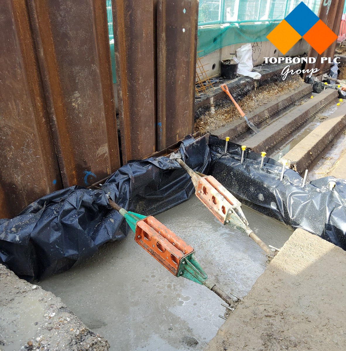 The first phase of the bridge deck replacement works at White Hart Bridge are progressing well. The abutments have been widened to support the new bridge deck and the steel deck troughs have been prepared to receive the new reinforced concrete deck slab. 
#civilengineering