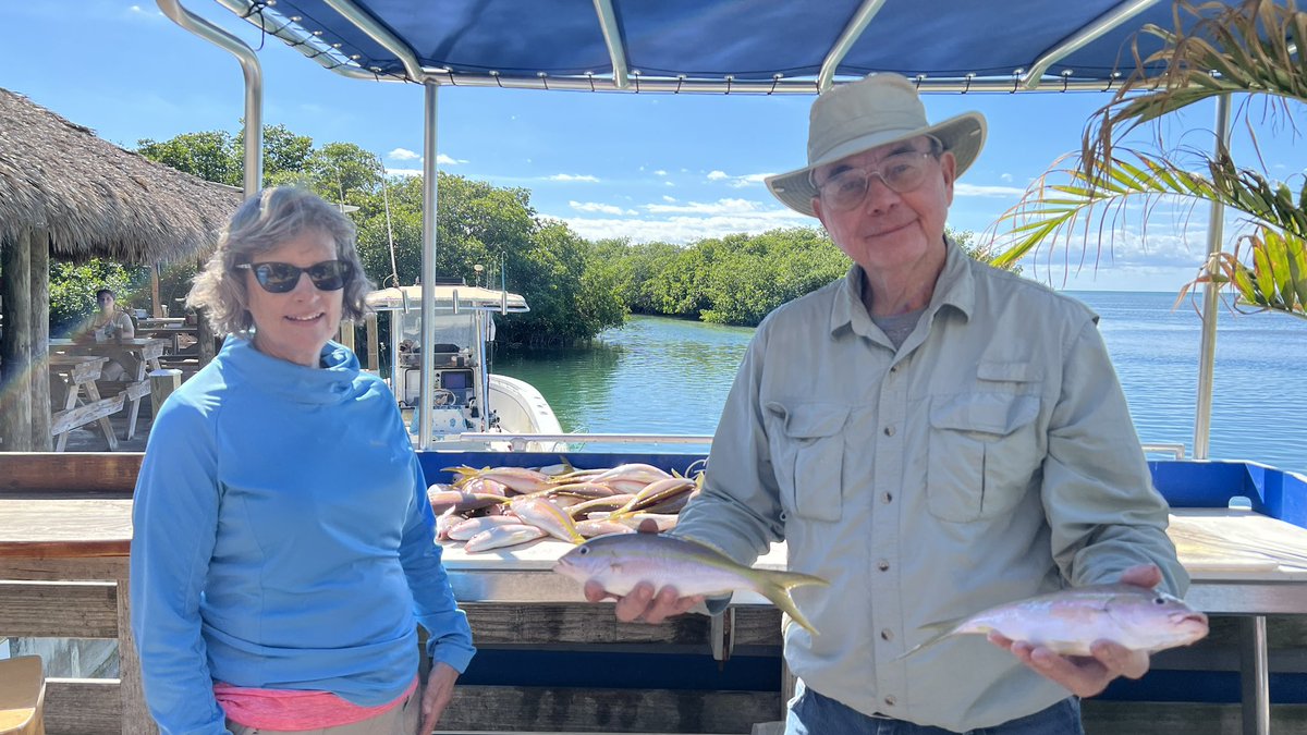 barbiedoll_eyw's tweet photo. Enjoying this mornings catch!  @fishmekeywest did it again! #fishing #keywest #catchoftheday  #cookyourcatch Soaking up some sunshine! Ahhhhh https://t.co/GDjmGIp5M8