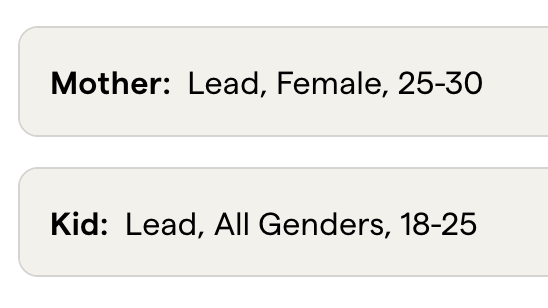 Yep, these ages make sense 🫠