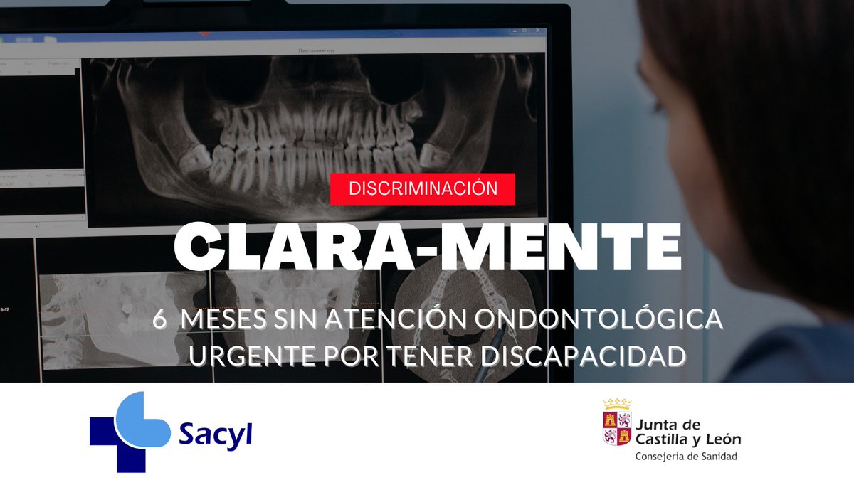 Gemma02100756's tweet photo. En León, sanidad no habilita quirófanos para niños con discapacidad. Más de medio año con infección en la boca y no les importa. El gerente del hospital de León no da soluciones.
Abro hilo 👇👇👇👇
#niñosdesatendidos
#menoshablarymasoperar
#clara_mentenolesimporta
@juan_ggallardo https://t.co/6ADLwk5RKV
