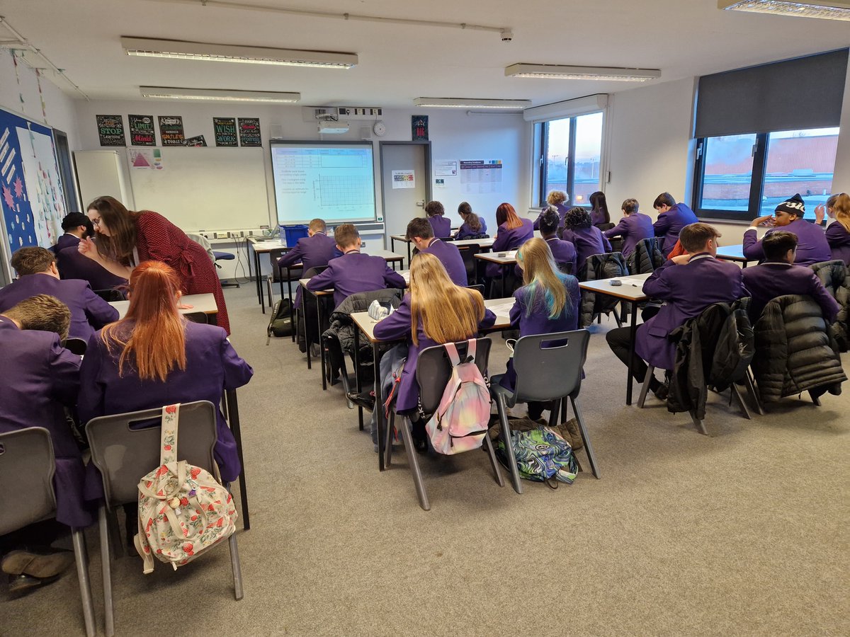 AldersleyTeam11's tweet photo. Lots of students in for 8am Maths this morning! #preparingforourfuture #year11 https://t.co/v3CVbS6y0j