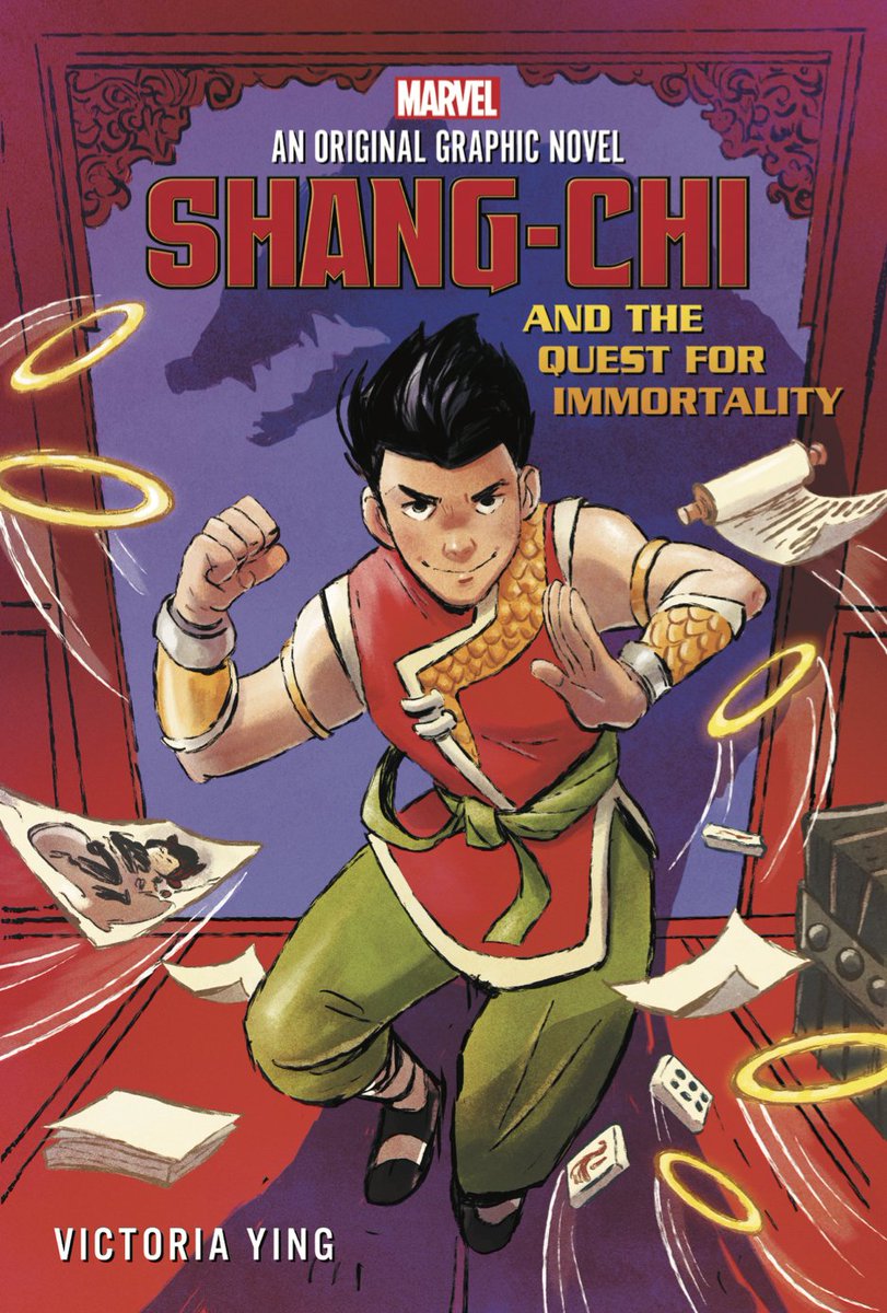 Shang-Chi sets off to unlock the keys to immortality and save his father in 'Shang-Chi and the Quest for Immortality,' a graphic novel releasing this October from @Scholastic! Read an interview with creator @VictoriaYing: bit.ly/3CQwyWs