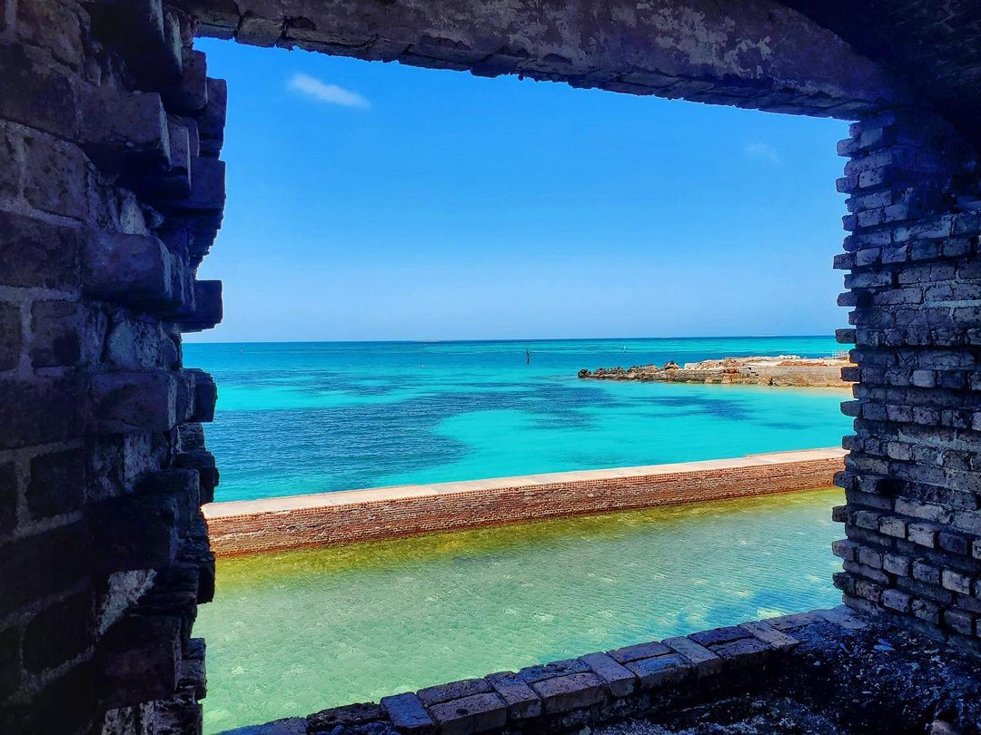 70 miles past the end of the road in Key West lies Dry Tortugas National Park!💧 

Dry Tortugas is only accessibly by ferry or seaplane and is home to the third-largest barrier reef in the world! 🤿 It's quite the spot. 😎 #LoveFL

📸: @the_local_life_kw
📍: Dry Tortugas