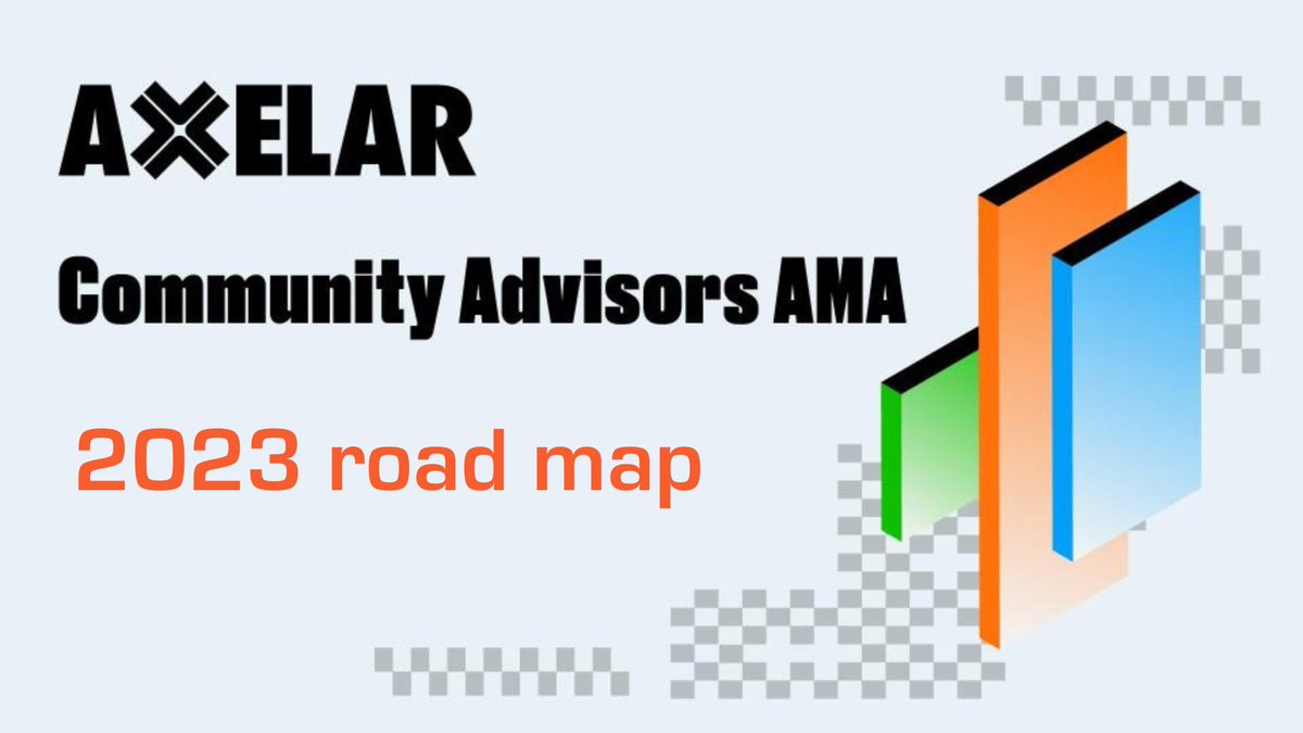 axelar's tweet photo. 🏘 Axelar's Community Advisors Call Is an Hour Away! 🏘

We'll be discussing the 2023 road map, what we're most bullish on, and a look ahead for what you can expect!

📆 TODAY
⏰ 18:00 UTC
🎙@Thyborg_ @rogeravax @0xpostman    

Join at the 🔗 below ⤵️ 
https://t.co/Jahom6pKbl https://t.co/d4N2JLgFX9