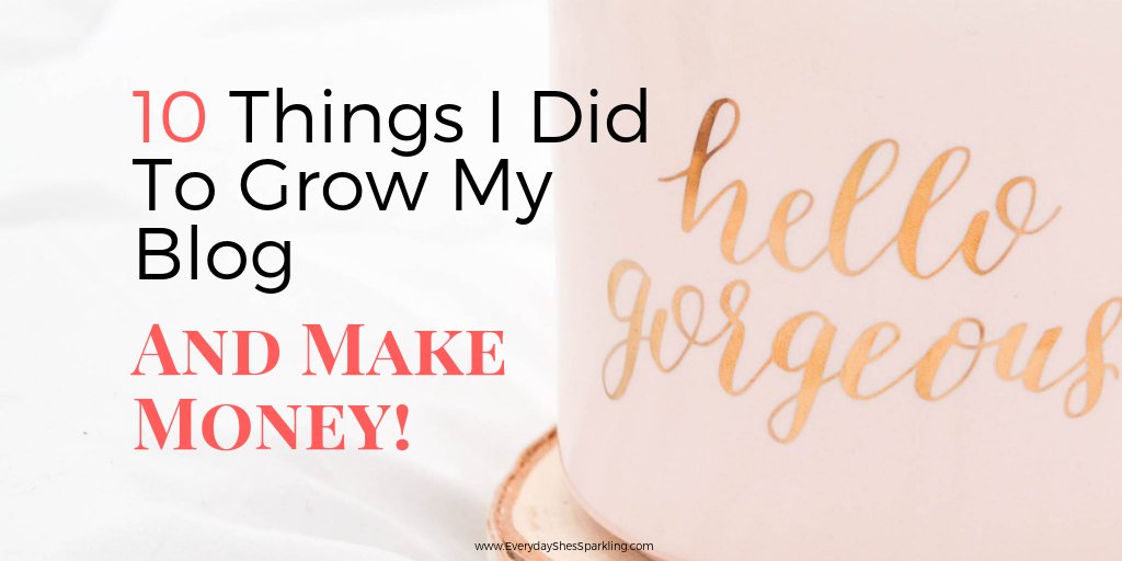 EDSSparkling's tweet image. Are you thinking about starting a blog and wondering how you can make money? This post explains how I made money in my first 6 months of blogging and some ideas on how you can make money blogging as a beginner ... #makemoneyblogging #startablog #ForBeginners #InCanada #StayAtHome