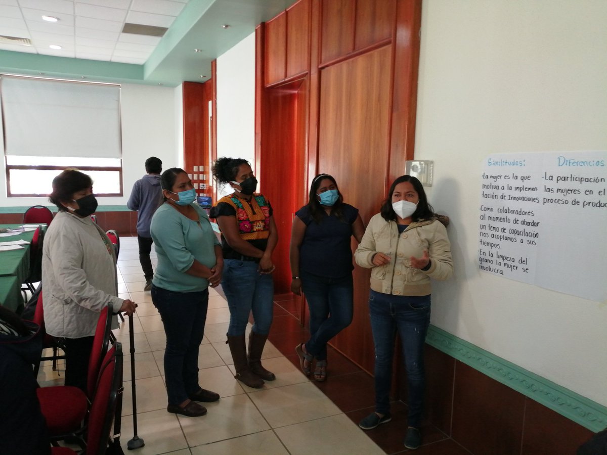 HubPSurCimmyt's tweet image. El trabajo de la mujer en el  #HubPSur se expone por ellas  y  se reconoce para el desarrollo de la estrategia de género en el proyecto de #WalmartFoundation @ACCIMMYT @CIMMYTesp @Jelle_VanLoon @GeorginaGcap