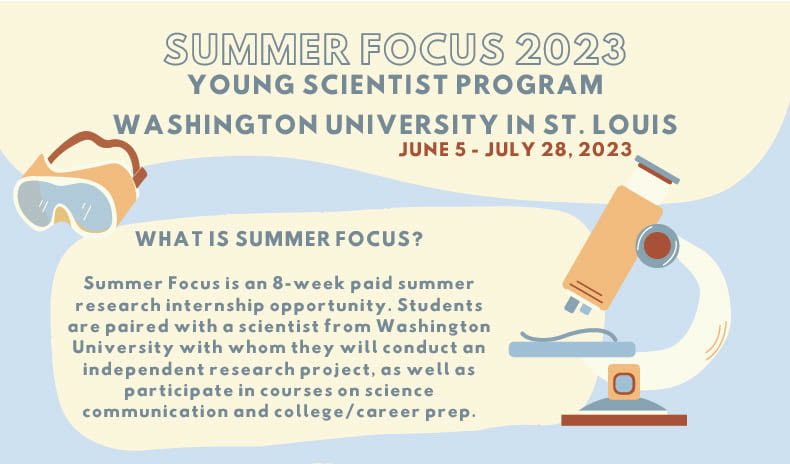 The Young Scientist Program @ WUSTL tweet media